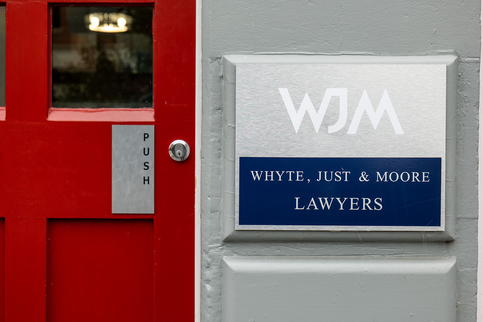 Property lawyer or conveyancer at Whyte, Just & Moore